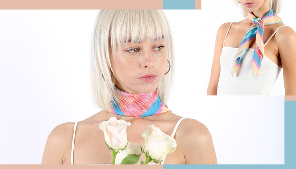 A.M. Club Silk Scarf Lookbook 