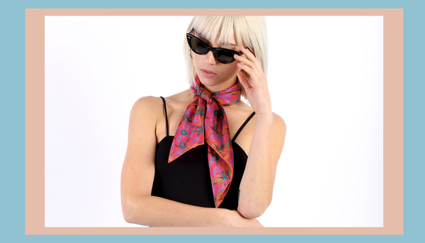 A.M. Club Silk Scarf Lookbook 