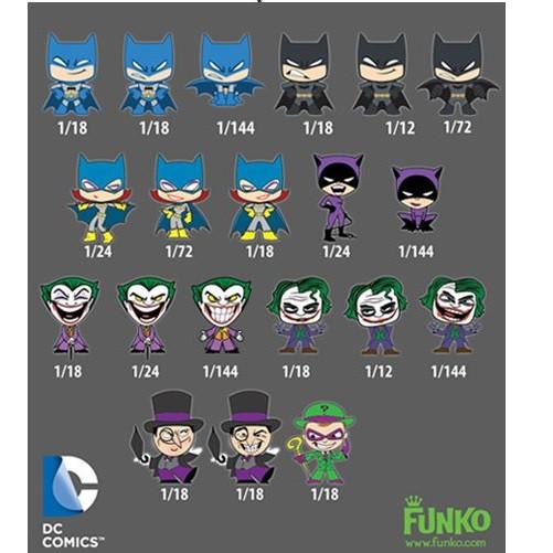 dc mystery minis