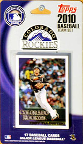 ~Colorado Rockies 2010 Topps Team Set~ backorder