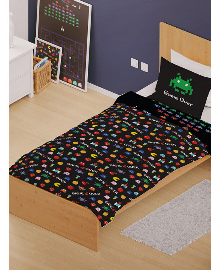 Pac Man Duvet Space Invaders Duvet Gaming Bedding Toys And