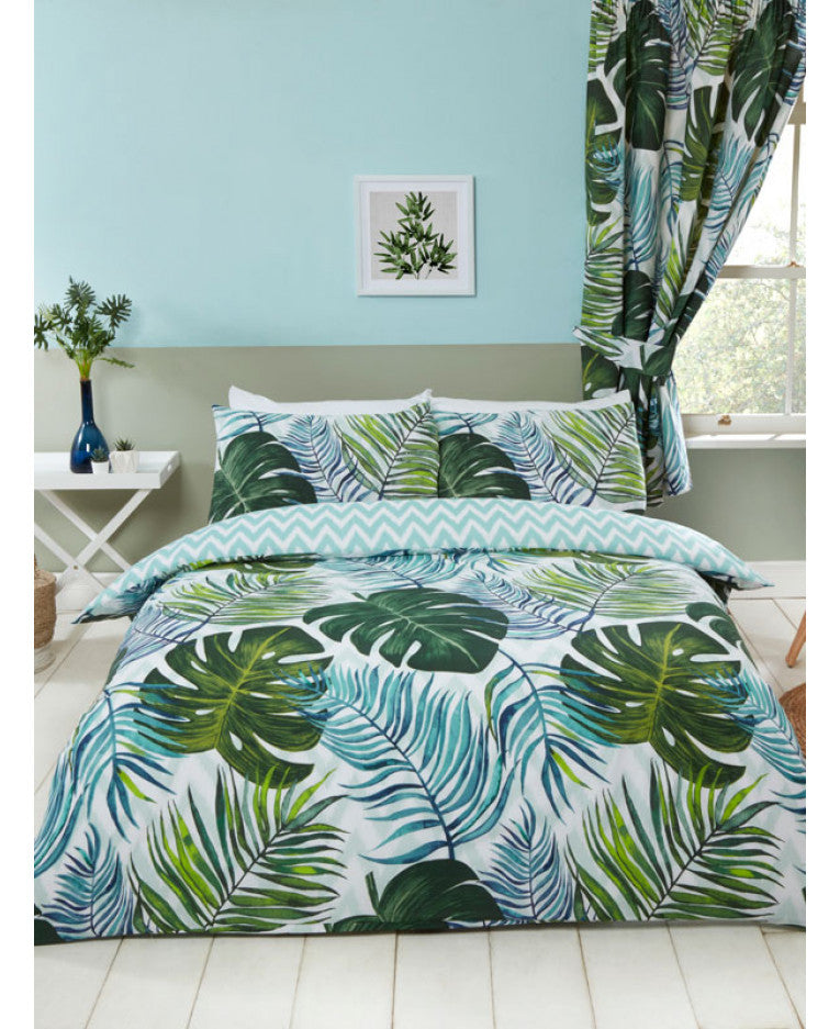 Tropical Palms Duvet Cover Floral Flowers Bedding Toys And