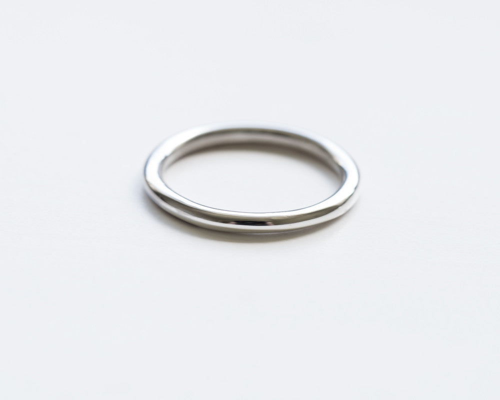 a silver ring