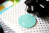 Teal Gift Tags