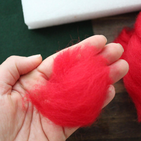 Step 1 - Wool Felted Apples Tutorial - Bella Luna Toys