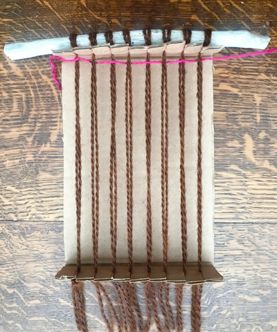 First Row Weaving - Bella Luna Toys Blog