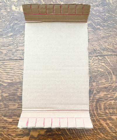 Folding Cardboard Loom - Bella Luna Toys Blog