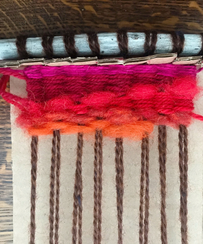 Wool Roving in Weaving - Bella Luna Toys Blog