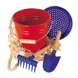 Metal Sand Pail & Tools