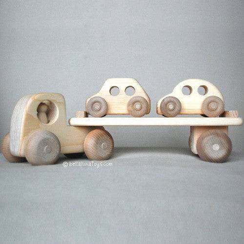 wooden toy car