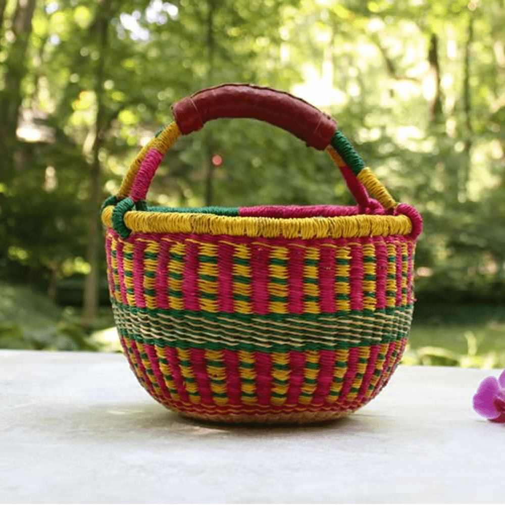 child's small wicker basket