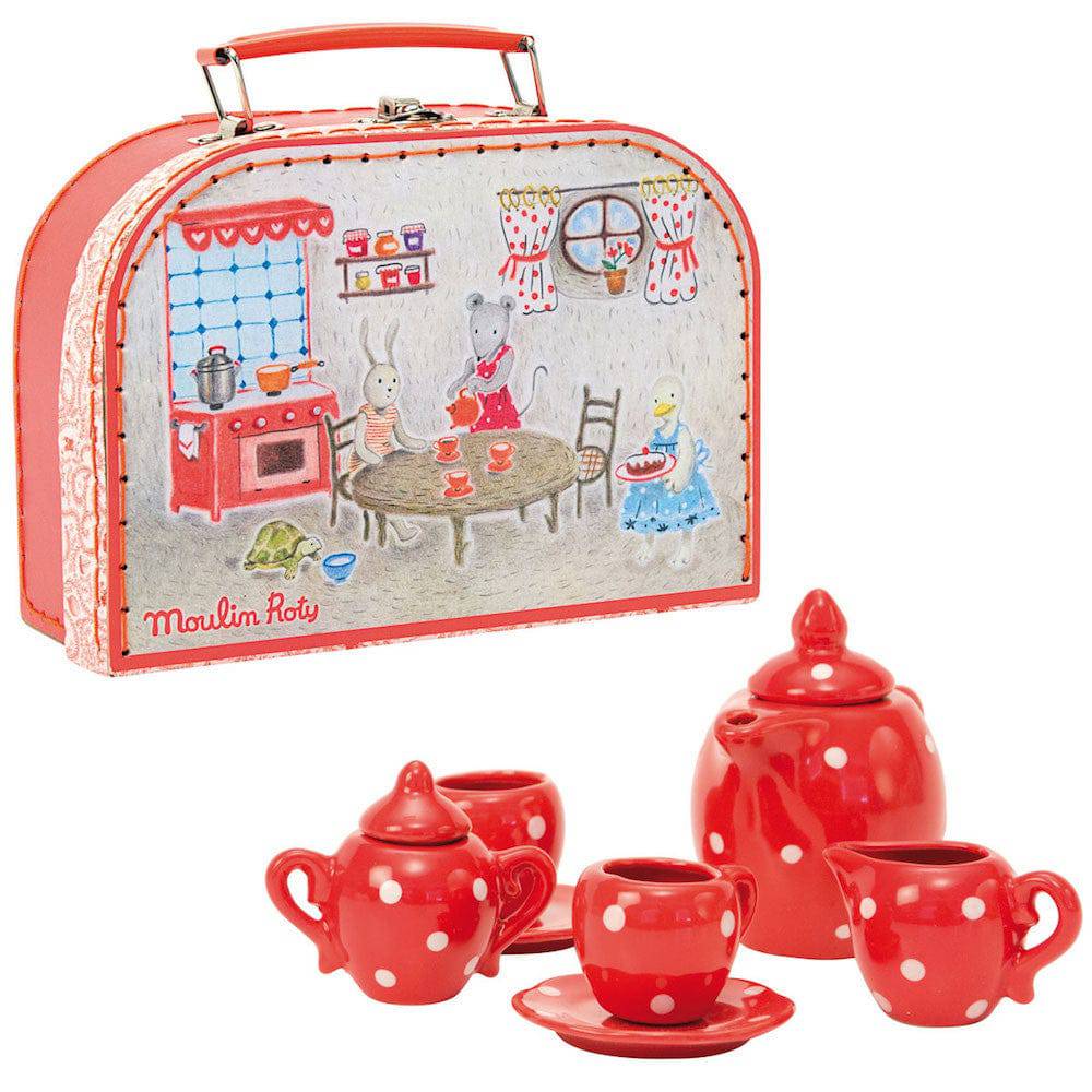 kids real tea set