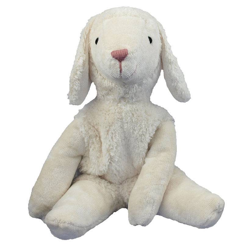 small stuffed lamb toy