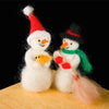 Woolpets Snowman Needle Felting Kit