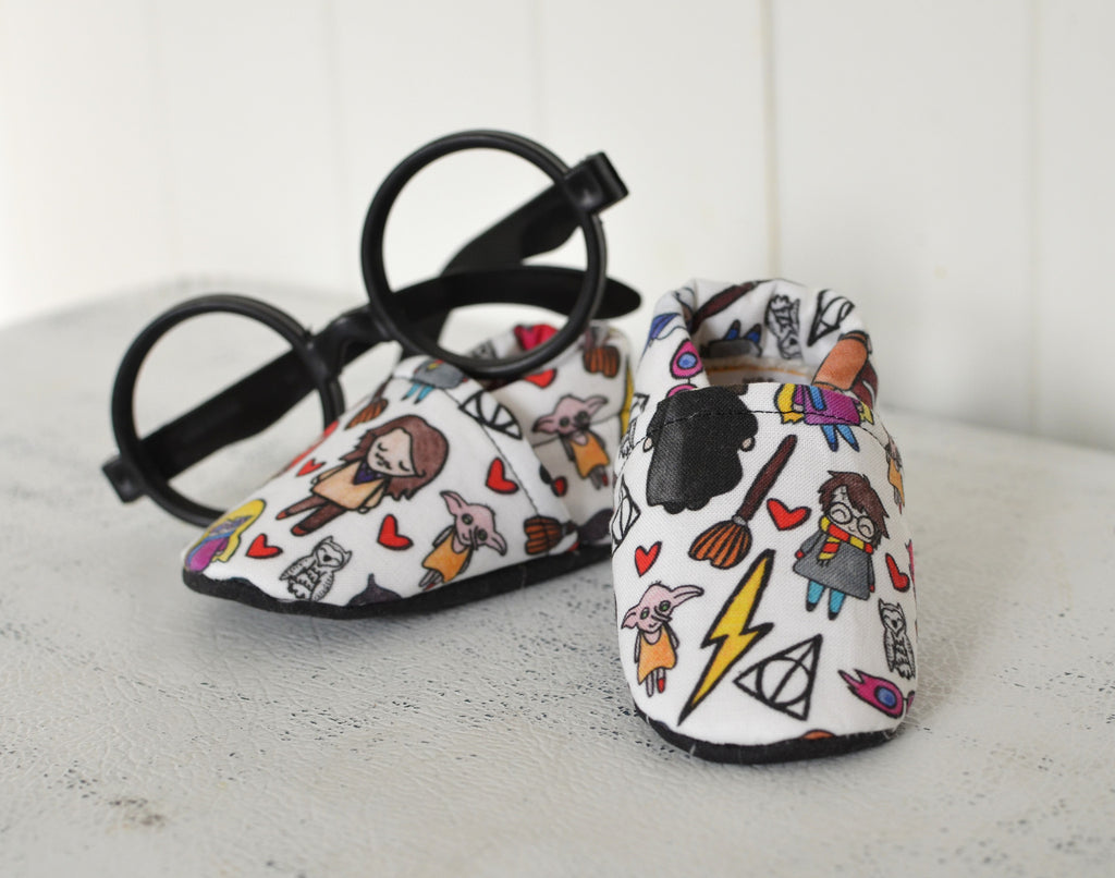 harry potter themed baby shoes