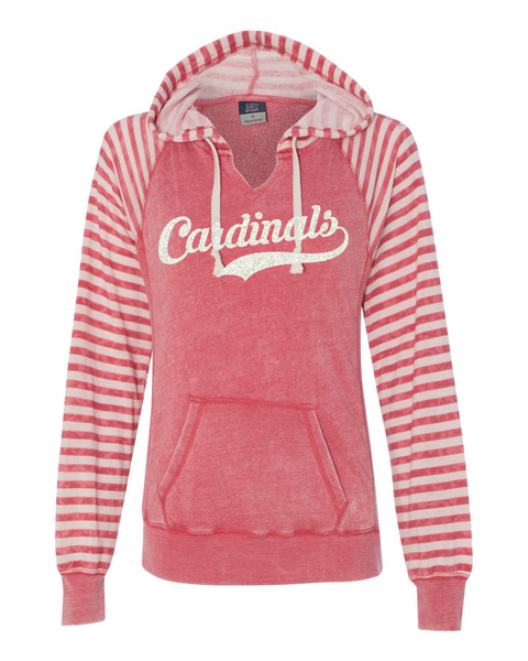 CARDINALS Hoodie Glittery Womens 