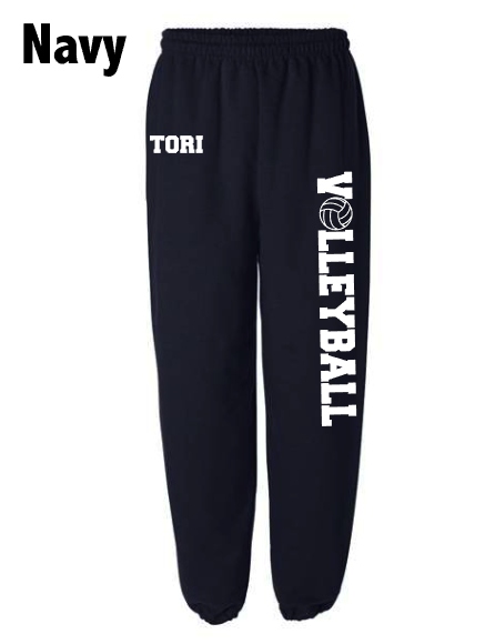 Volleyball personalized sweatpants – I Shine By Design