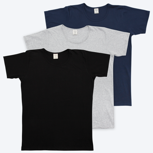 Mens Organic T-shirt 3 Pack