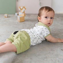 Load image into Gallery viewer, Organic Cotton Koala Baby Shorts - Moss Green
