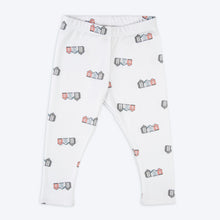 Load image into Gallery viewer, Organic Cotton Baby Leggings - Beach Huts
