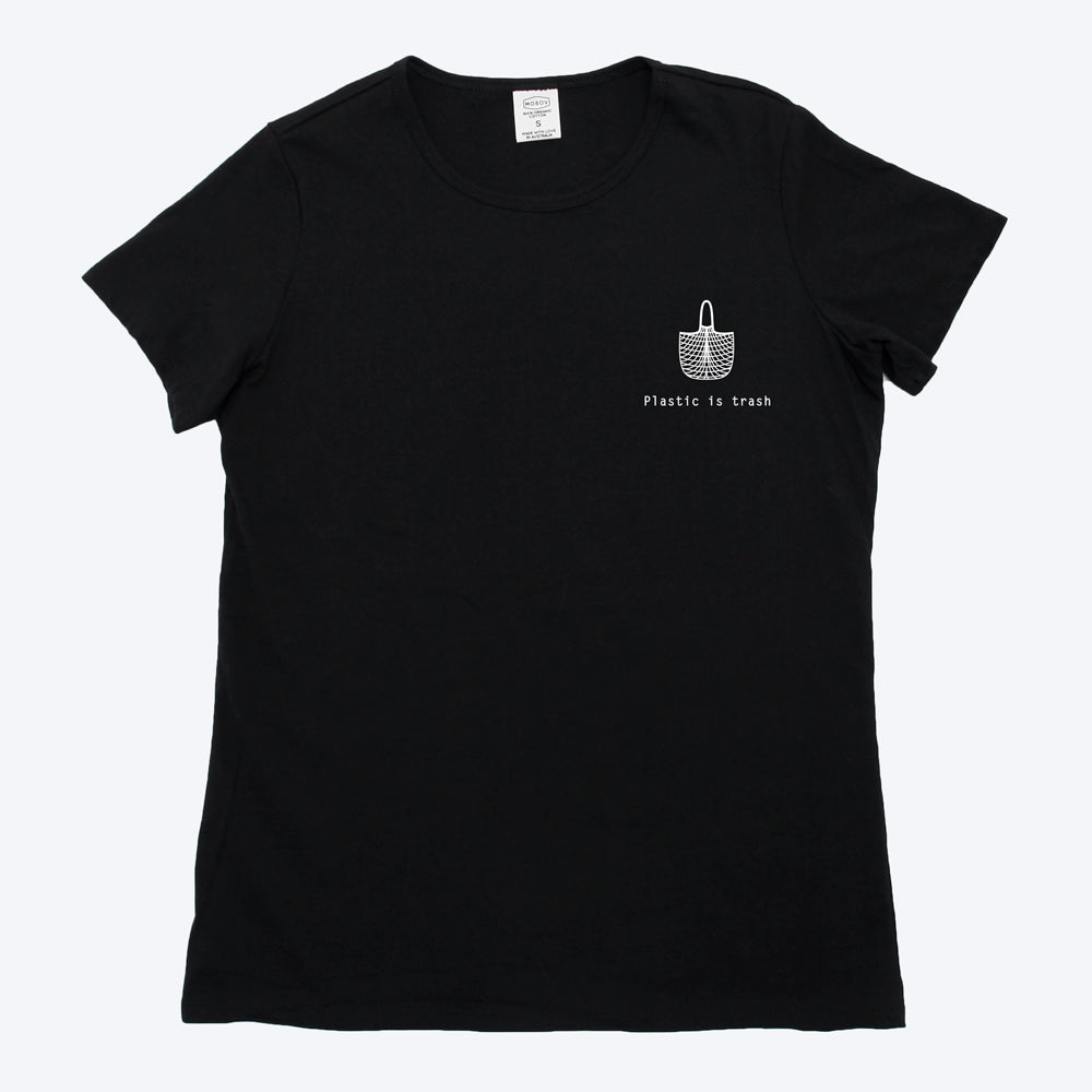 Womens Organic T-shirt Black