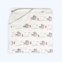 Load image into Gallery viewer, Organic Cotton Fox Blanket - Norway Made
