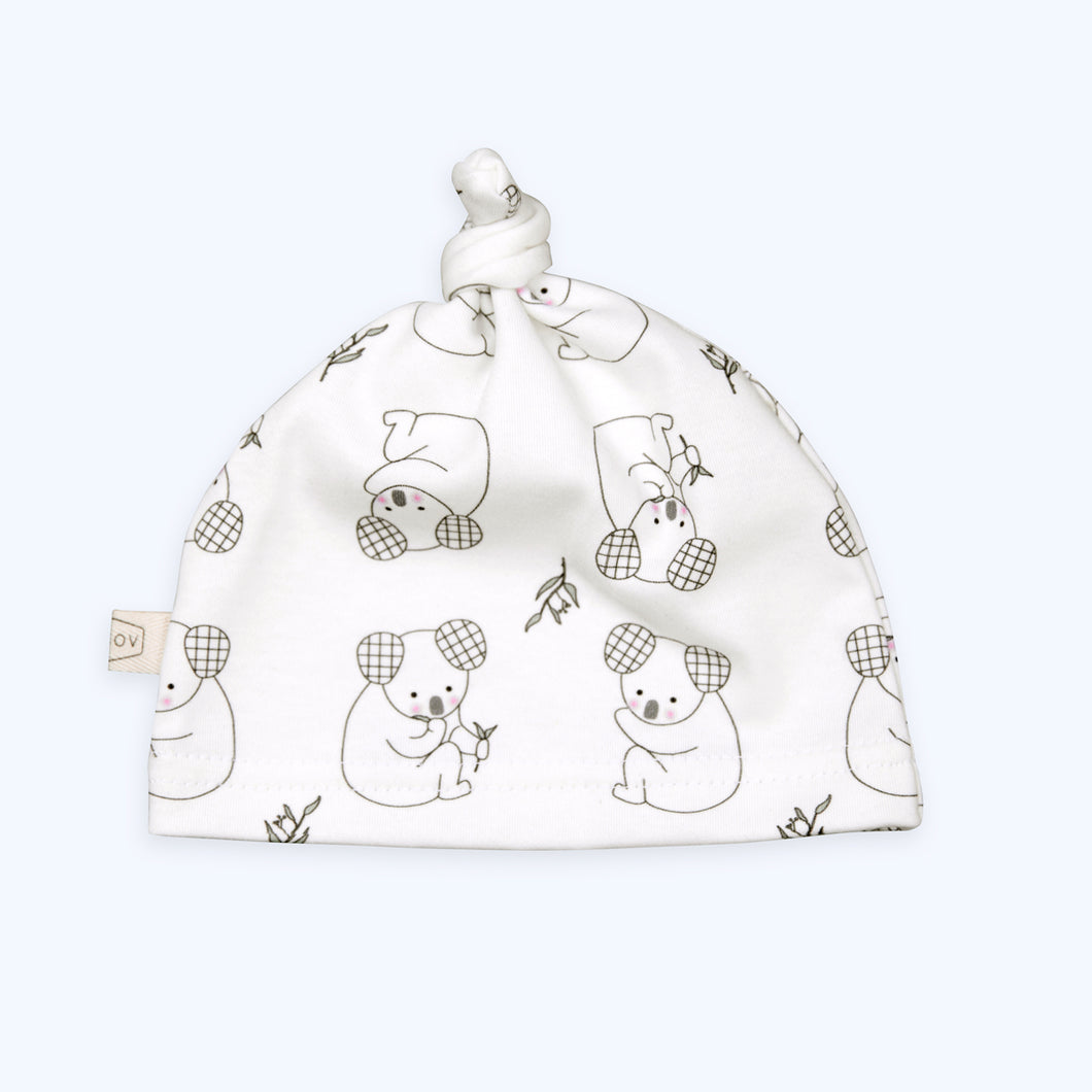 Koala Organic Cotton Baby Beanie