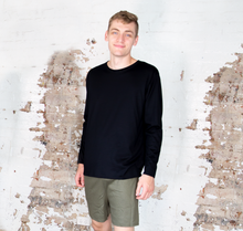 Load image into Gallery viewer, Mens organic cotton long sleeve shirt
