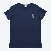 Load image into Gallery viewer, Womens Organic T-shirt Navy
