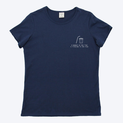 Womens Organic T-shirt Navy