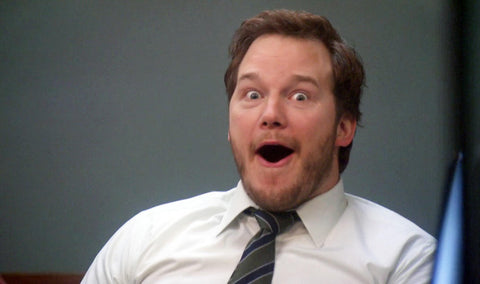 Chris Pratt Surprise Face Meme