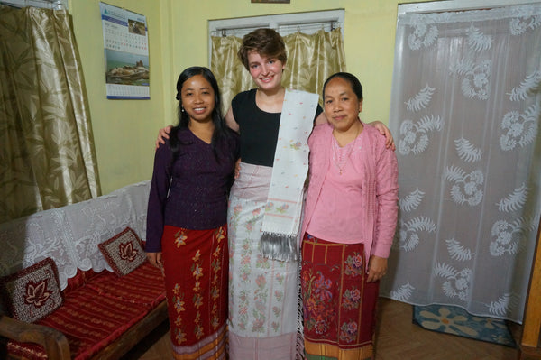 Elasha, Catherine and Alpha Sangma in 2014 when we met for the first time.