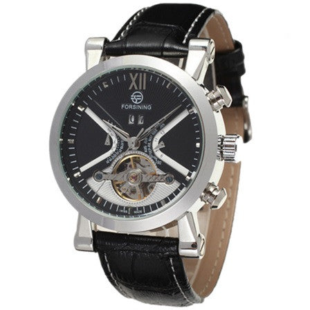 Classic Men's Tourbillon Mechanical Watch