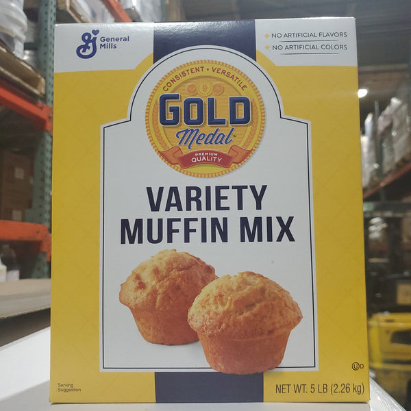 etnisk Skygge Pas på Bulk Gold medal Muffin Mix Variety 5 lb at Wholesale Pricing – Bakers  Authority