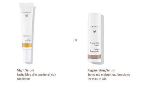 Dr. Hauschka Night Serum and Regenerating Night Serum