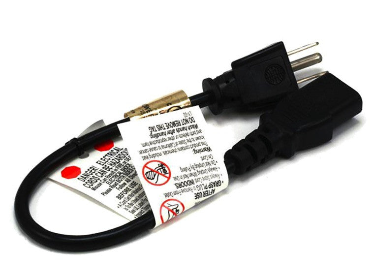 SRP-XX-yy Short Cable 14/16/18AWG Edison Plug to IEC 1,2 – bodymics