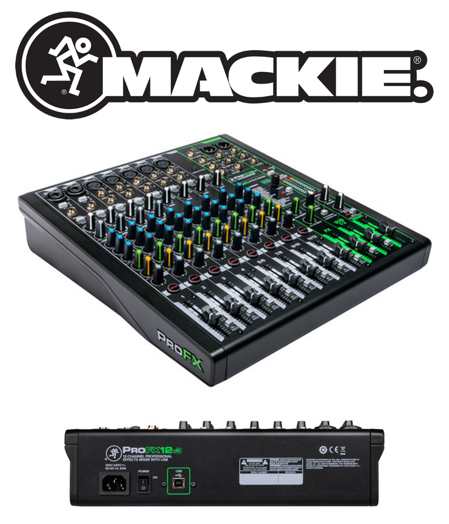 バーゲンでバーゲンでMackie ProFX 12 V3 ミキサー 器材 | purcellcom.com