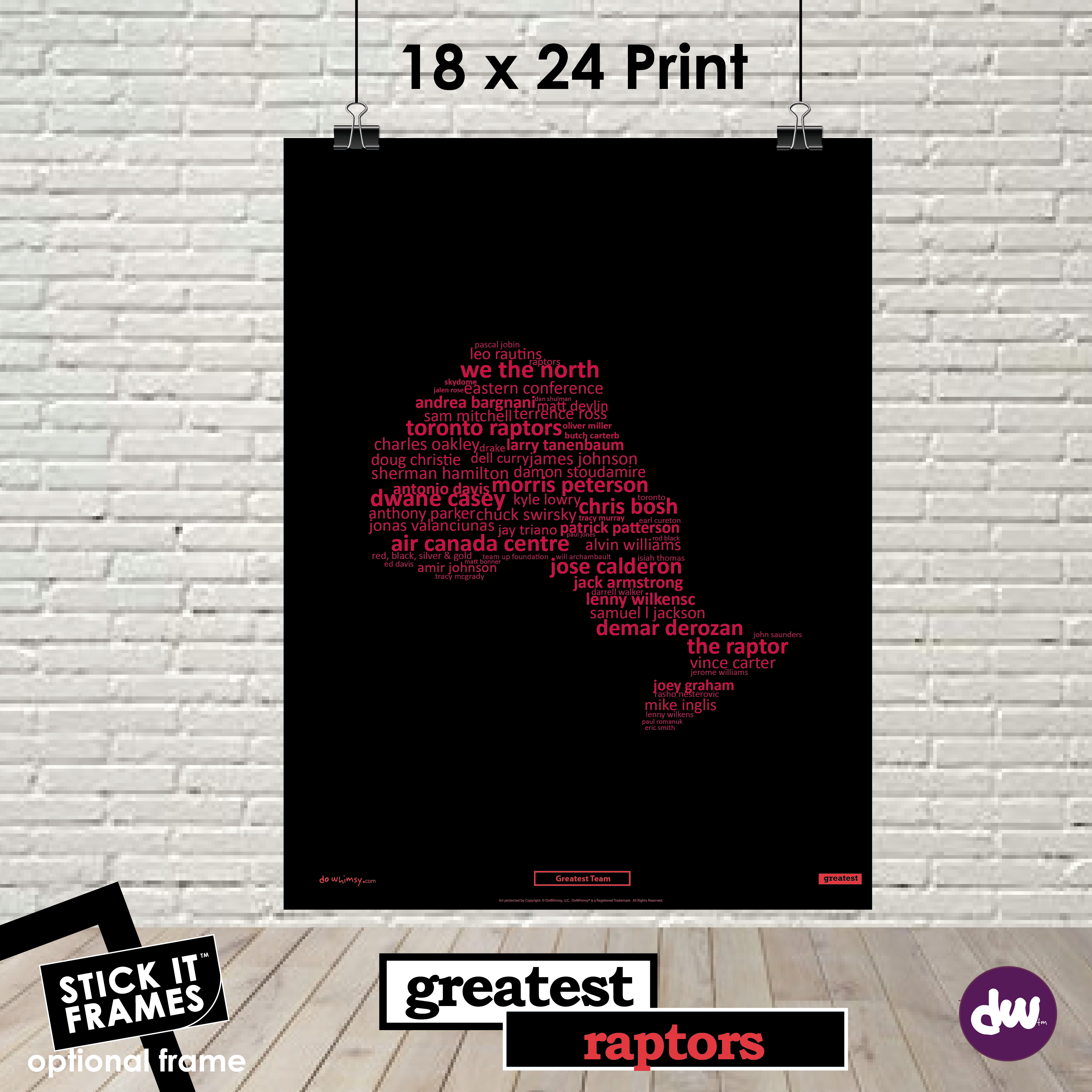Greatest Toronto (Raptors) - All Products (Shirt, Art, Frames (R))