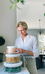 Wood Top Canisters