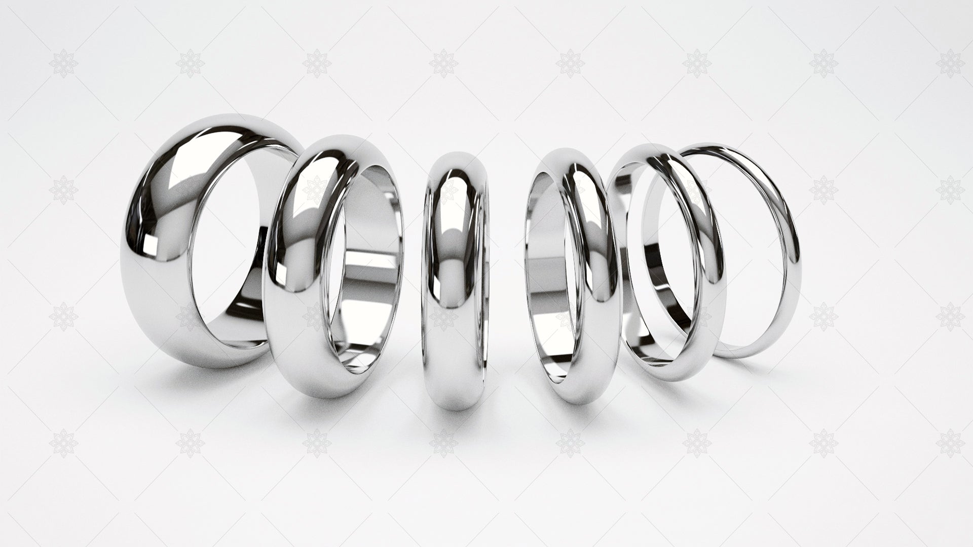 plain wedding ring website banner design