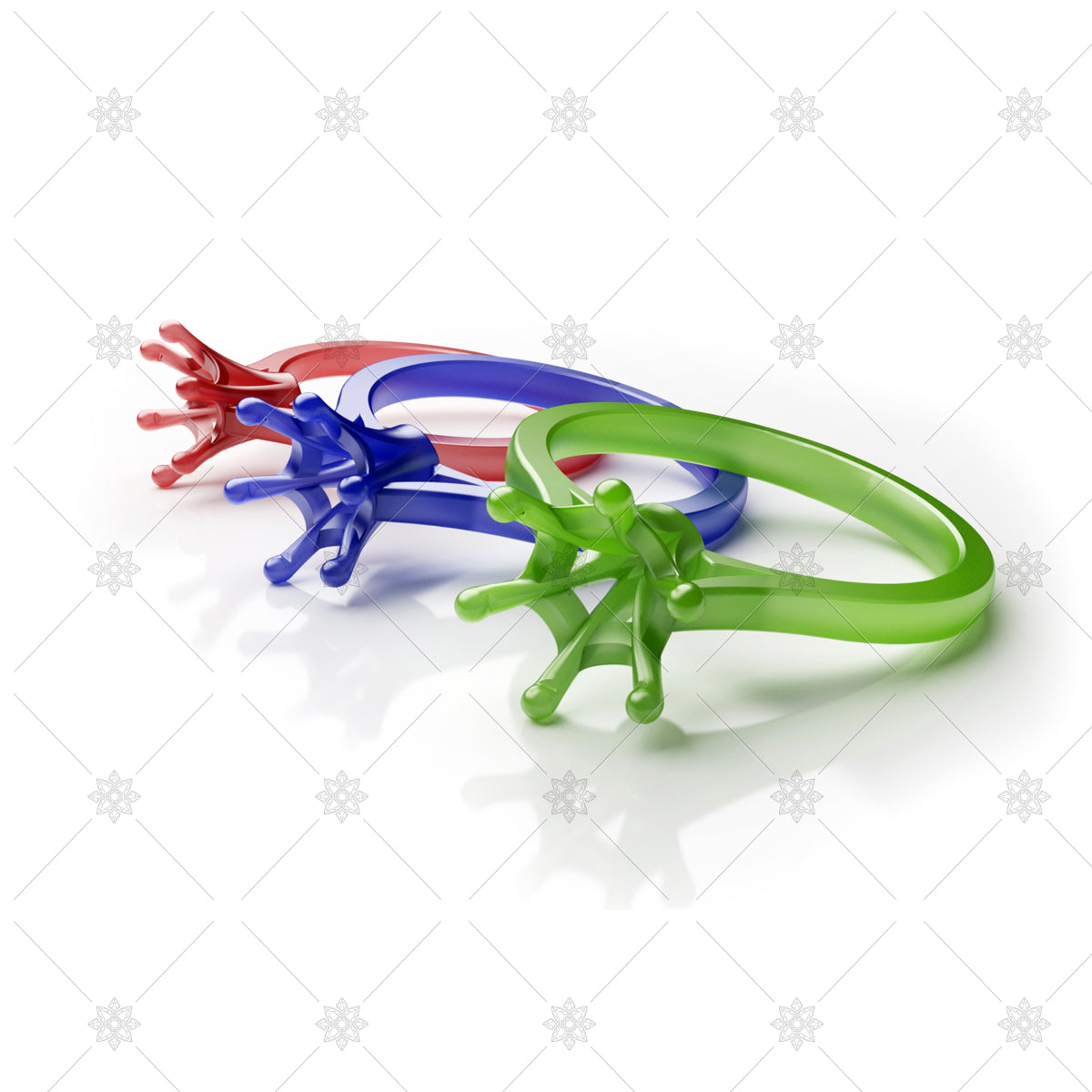 Ring Plastics Injection moulded jewellery