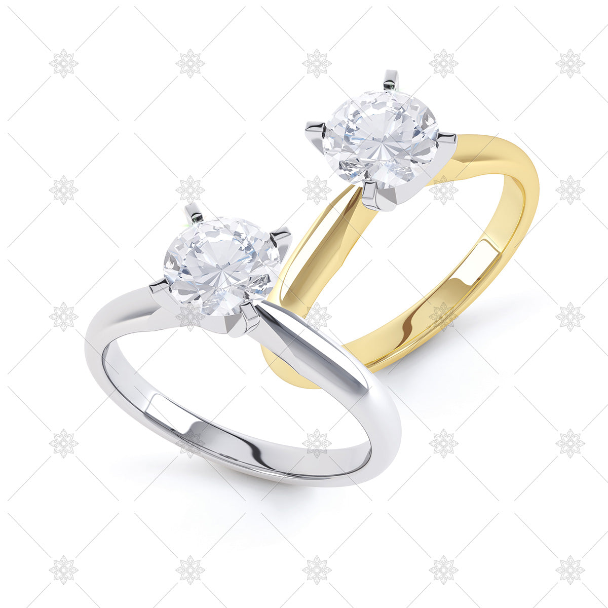 diamond solitaire rings