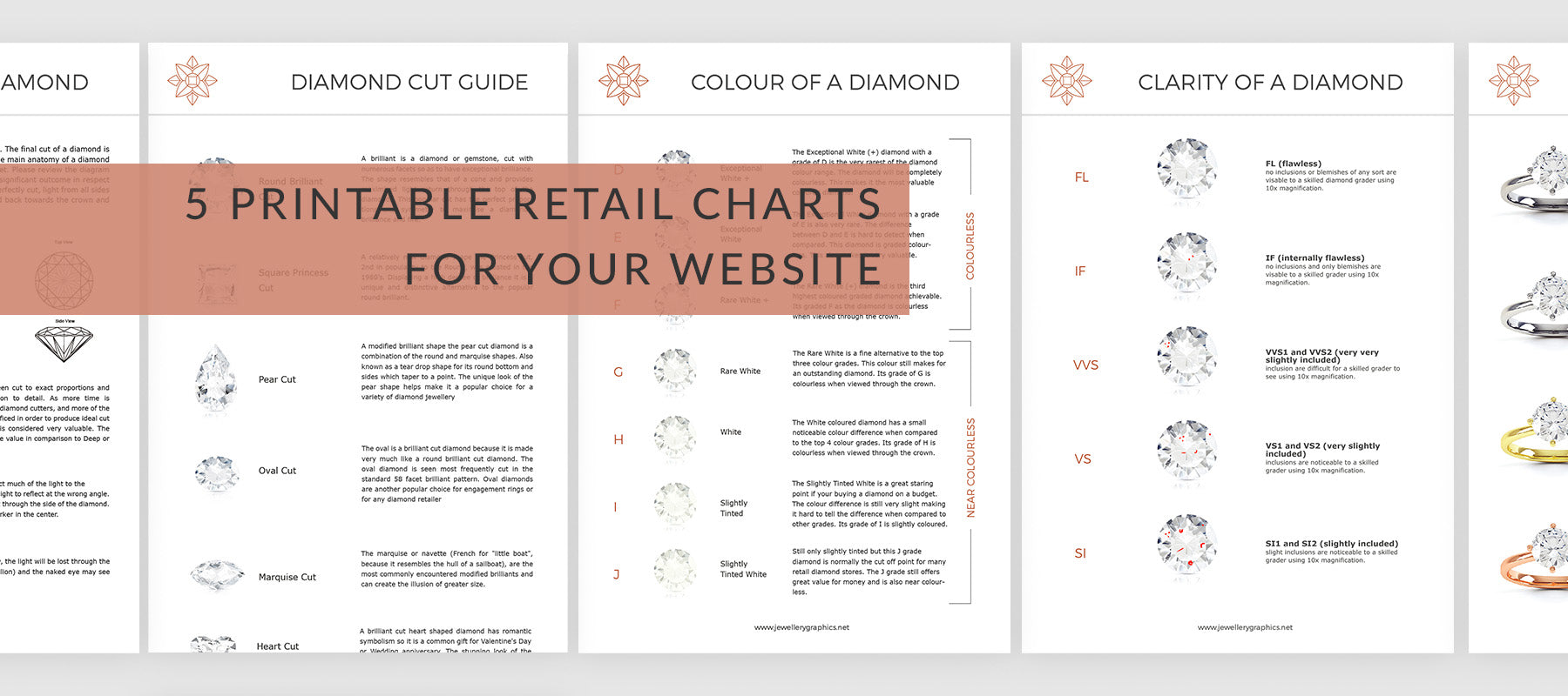 printable retail charts for jewellery 