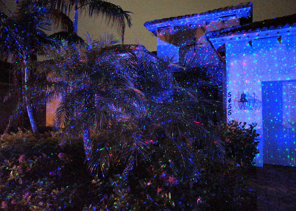 Christmas Laser Light - Red Green Blue - Elite Holiday Decor