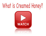 What is creamed honey?
