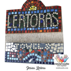 Finished mosaic projects from Rembrandtz Art Gallery