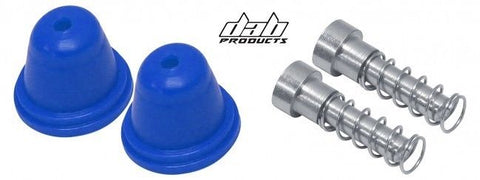 DAB PRODUCTS AJP/GRIMECA MASTER CYLINDER RUBBER BOOTS & PLUNGER SET BLUE 1PR
