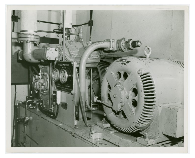 An AC Air Compressor from the 1939 New York World's Fair