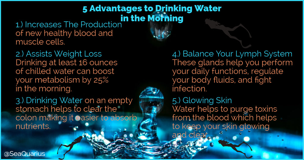 5 Advantages to Drinking Water