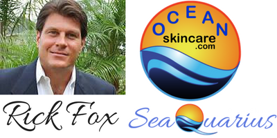 SeaQuarius skincare founder Rick Fox